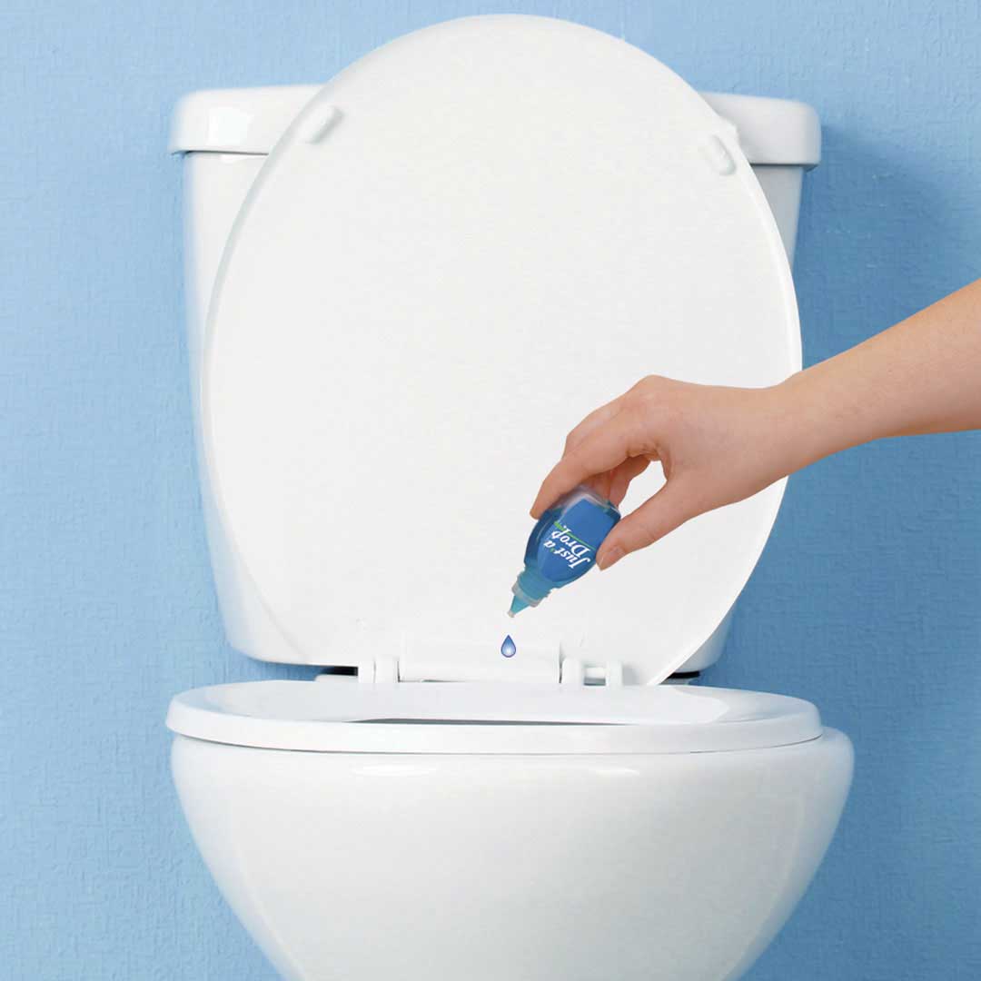 Travel Size Toilet Drops Just'a Drop - Eucalyptus Scent – Prelam
