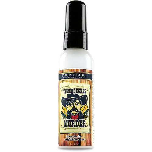 55 ml, Sandalwood & Cedar Scent | Turd Degree Murder | Poopee Chic