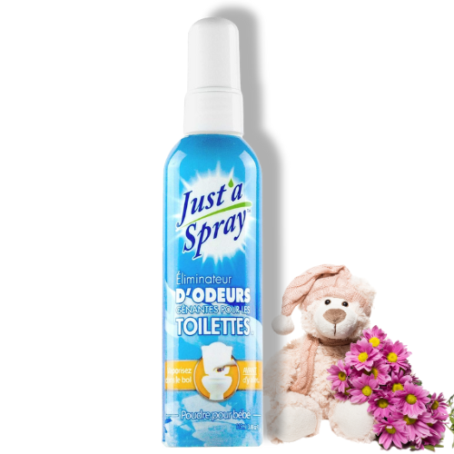 220 ml (7.44 oz), Baby Powder Toilet Spray | Just'a Spray