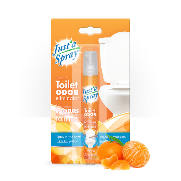 9 ml (0.3 oz), Citrus Toilet Spray | Just'a Spray